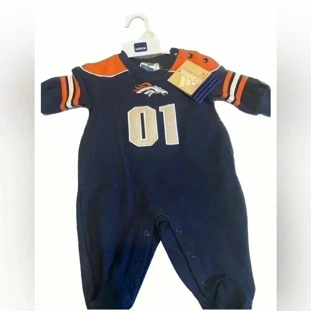 Denver broncos onsie baby